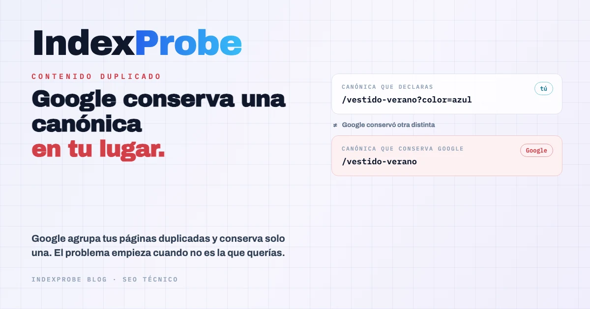 Contenido duplicado y SEO: no una penalización, sino la canónica que Google conserva en tu lugar